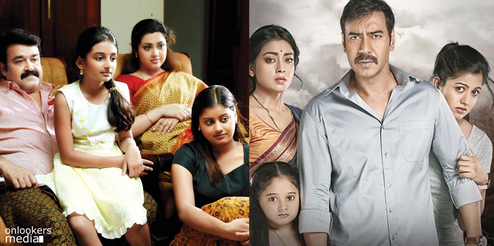 Drishyam Movie Stills-Ajay Devgun-Mohanlal-Kamal Haasan-Malayalam Movie 2015-Onlookers Media