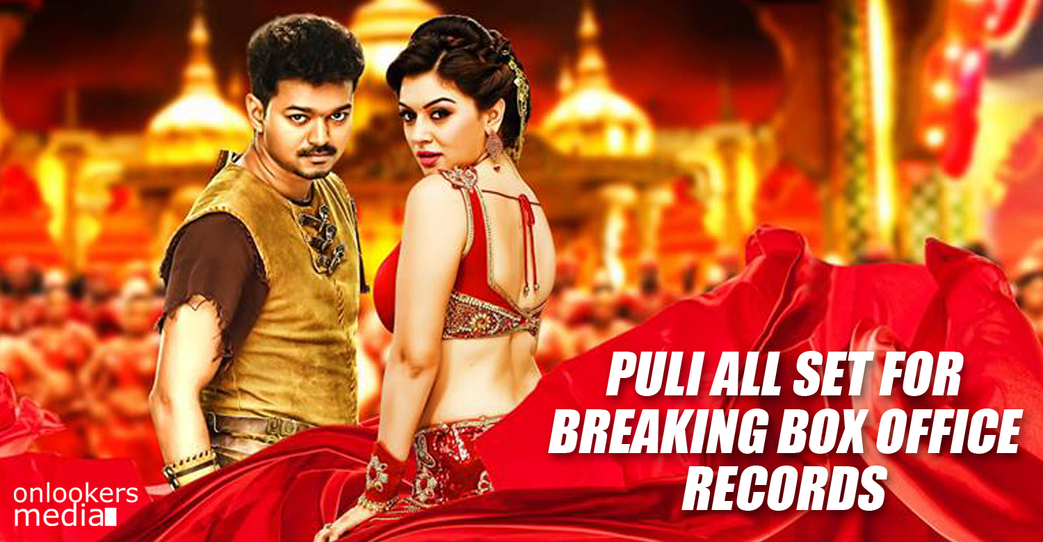 Puli all set for breaking box office records-Vijay-Hansika