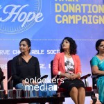 Manju Warrier at St Teresa's College, Ernakulam-Hair Donation Campaign