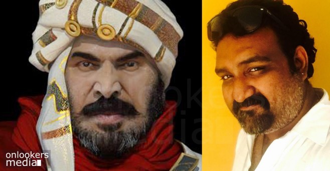 Mammootty as Kunjali Marakkar in Shankar Ramakrishnan show