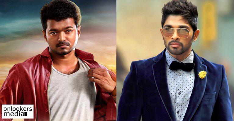 Vijay is my most favorite star from Kollywood, says Allu Arjun