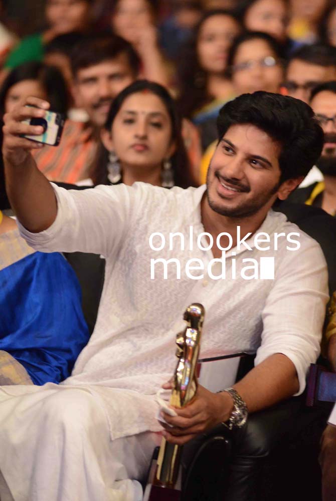 Dulquer Kerala State Film Awards 2015 stills Photos