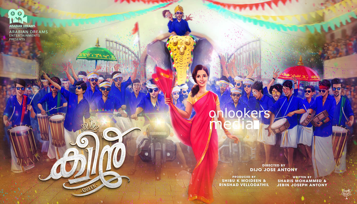 Queen Malayalam movie Mechanical onam celebration - onlookersmedia
