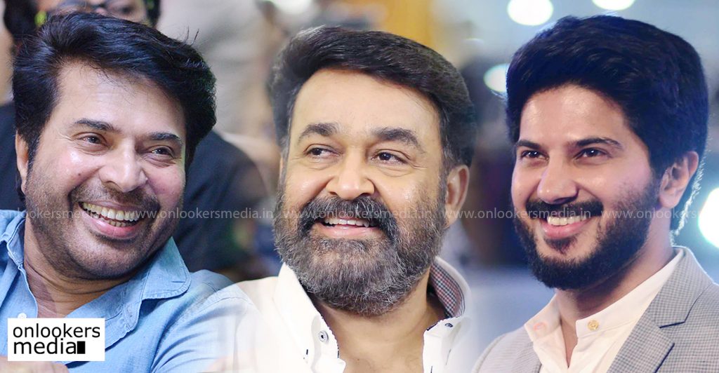 Mammootty and Dulquer Salmaan wish Mohanlal on his birthday