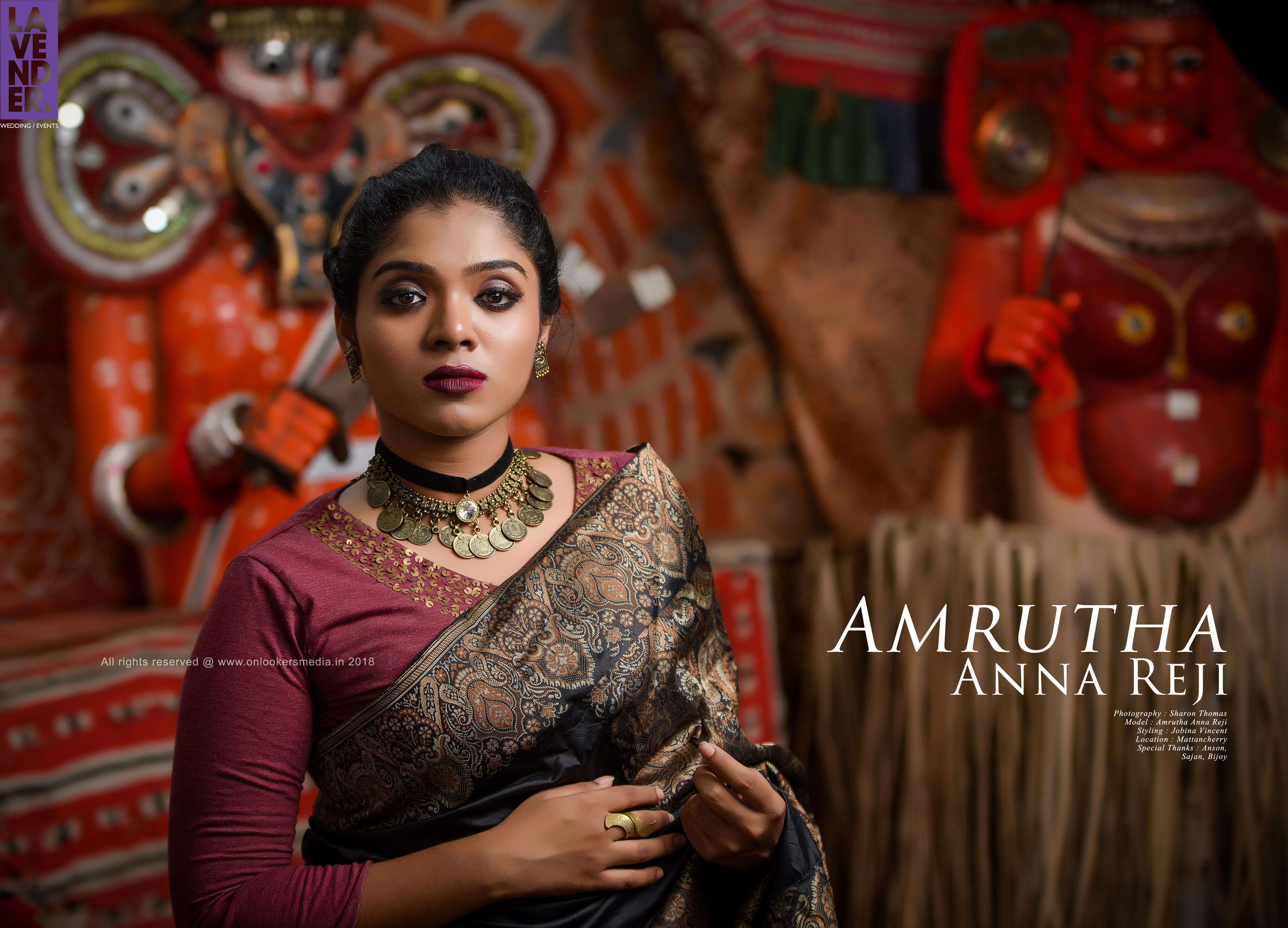 amrutha anna reji make over stills images photos