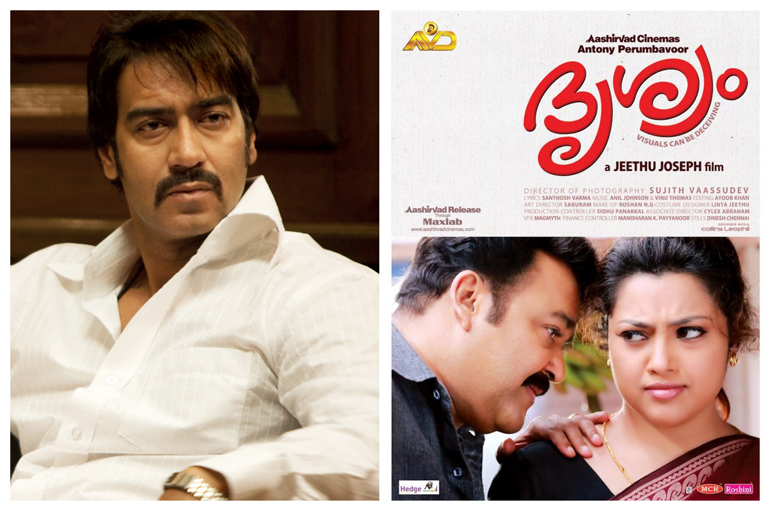 Ajay Devgan in Hindi remake of Drishyam-Malayalam Movie-Onlookers Media