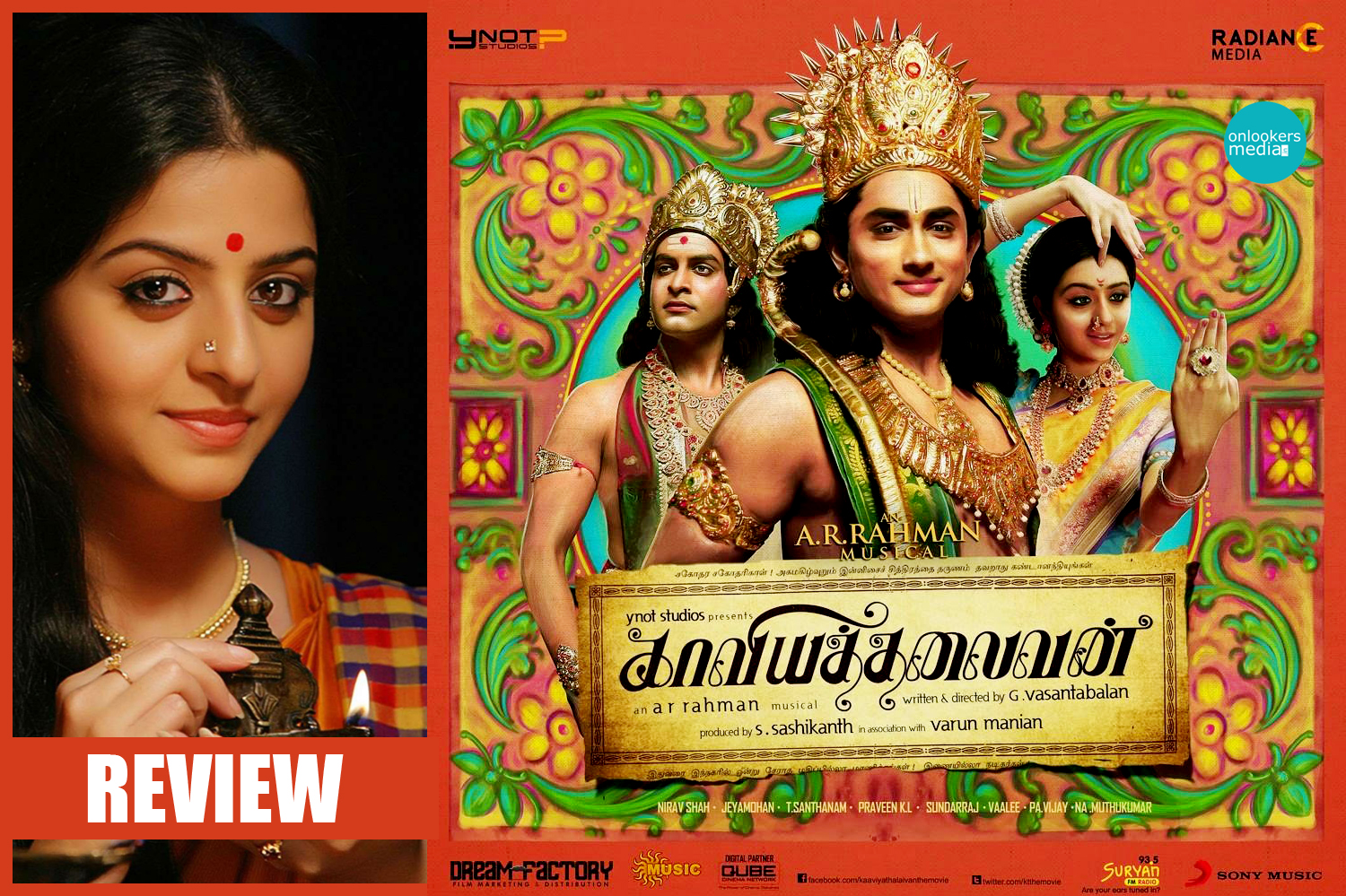 Kaaviya Thalaivan Review-Rating-Collection-Report-Prithviraj-Vedhika-Siddharth-Onlookers Media