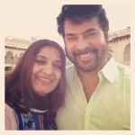 Mammootty with Sulfath Mammootty