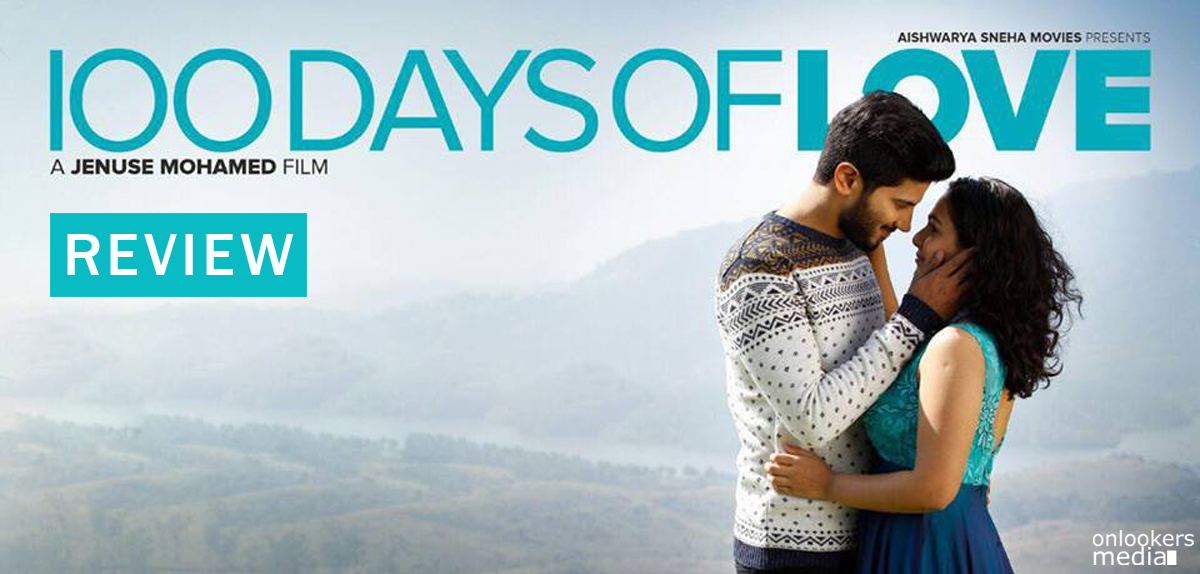 100 Days Of Love Review-Rating-Report-Collection-Dulquer Salmaan-Nithya Menen-Malayalam Movie 2015-Onlookers Media