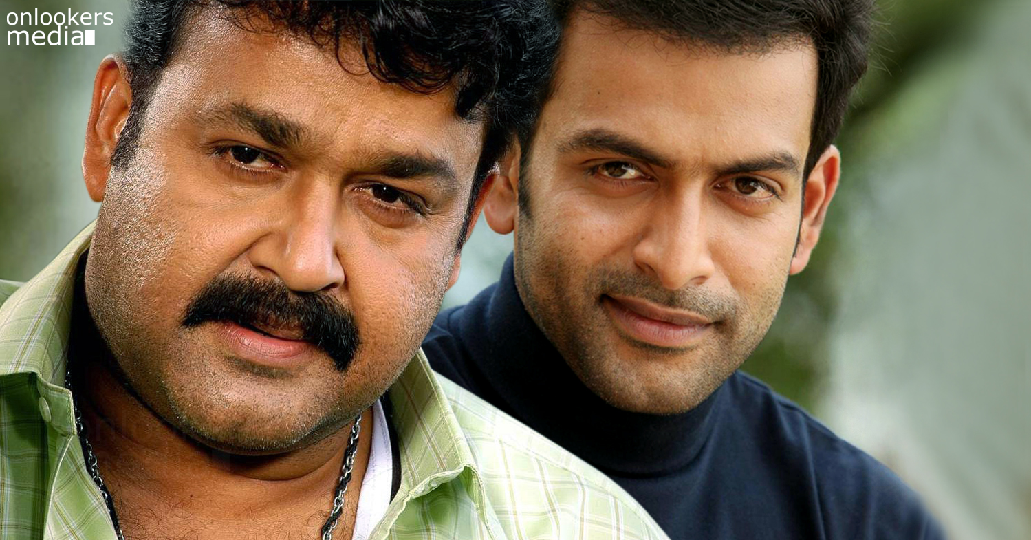 Mohanlal and Prithviraj to share screen for the first time-Malayalam Movie 2015-Onlookers Media