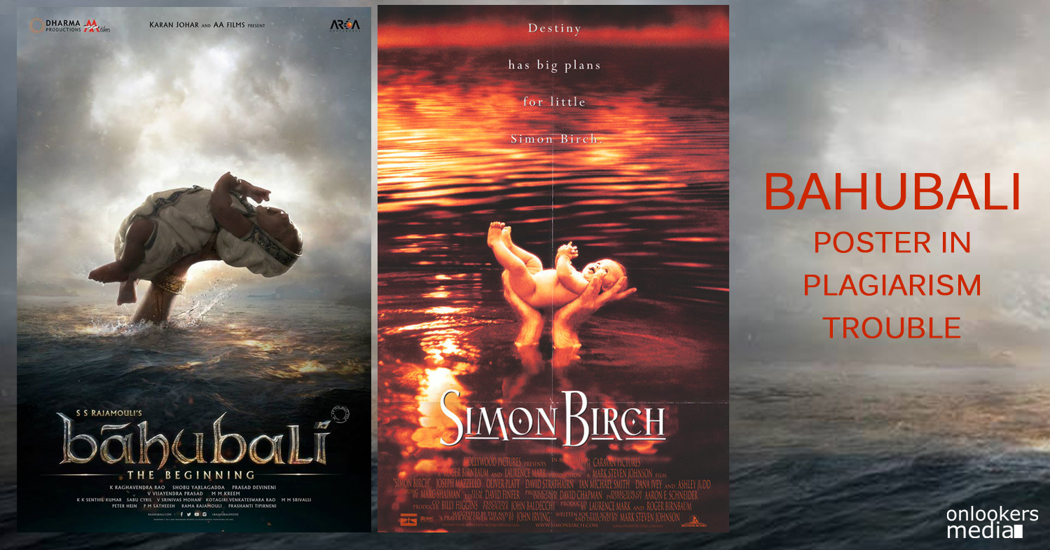 Bahubali poster copied from english movie Simon Birch-S S Rajamouli-Onlooekrs Media