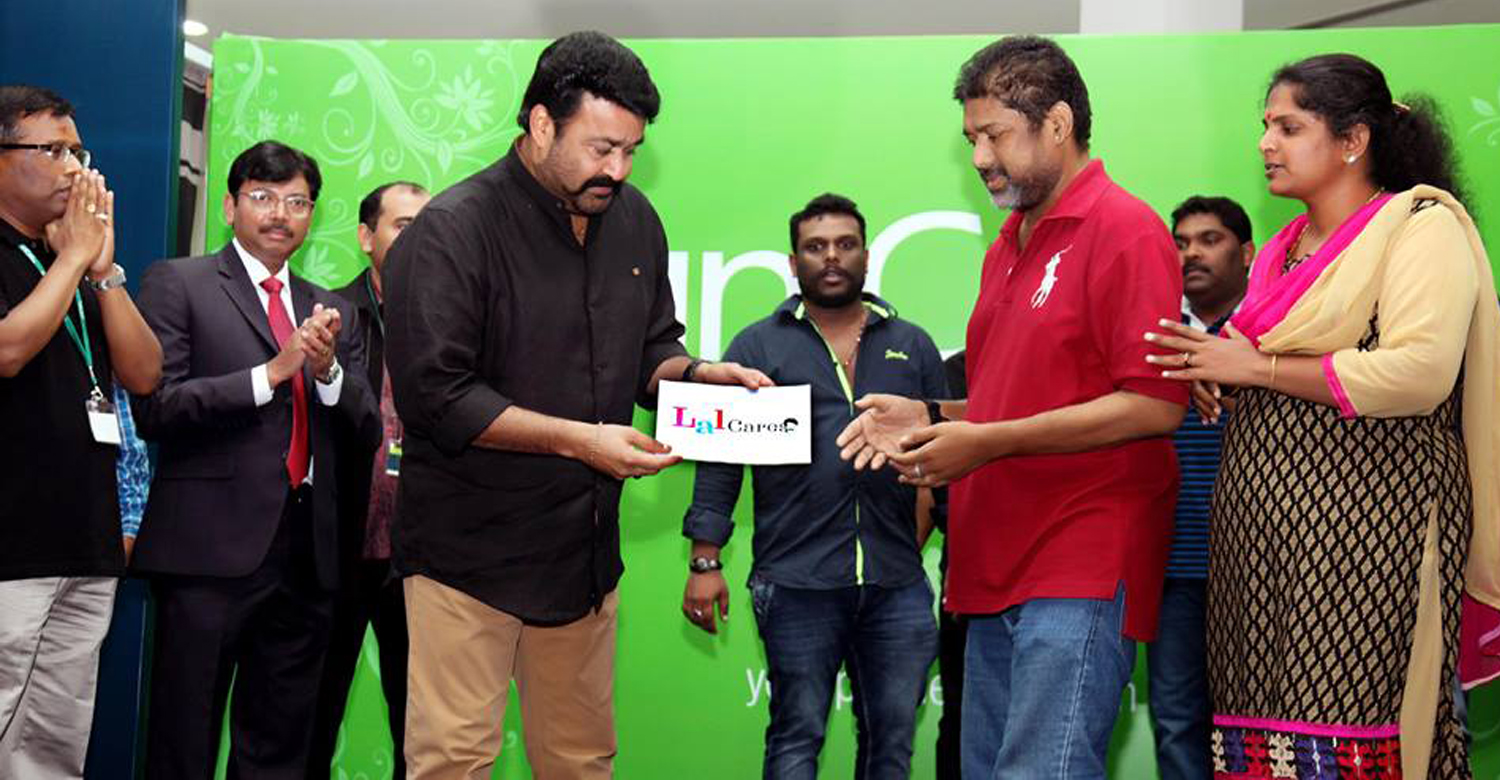Mohanlal's Lal cares with helping hand once again
