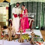 Shivada Nair, Murali Krishnan, Shivada Nair wedding stills, su su sudhi actress Shivada Nair marriage stills photos, Shivada wedding reception