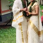 Shivada Nair, Murali Krishnan, Shivada Nair wedding stills, su su sudhi actress Shivada Nair marriage stills photos, Shivada wedding reception