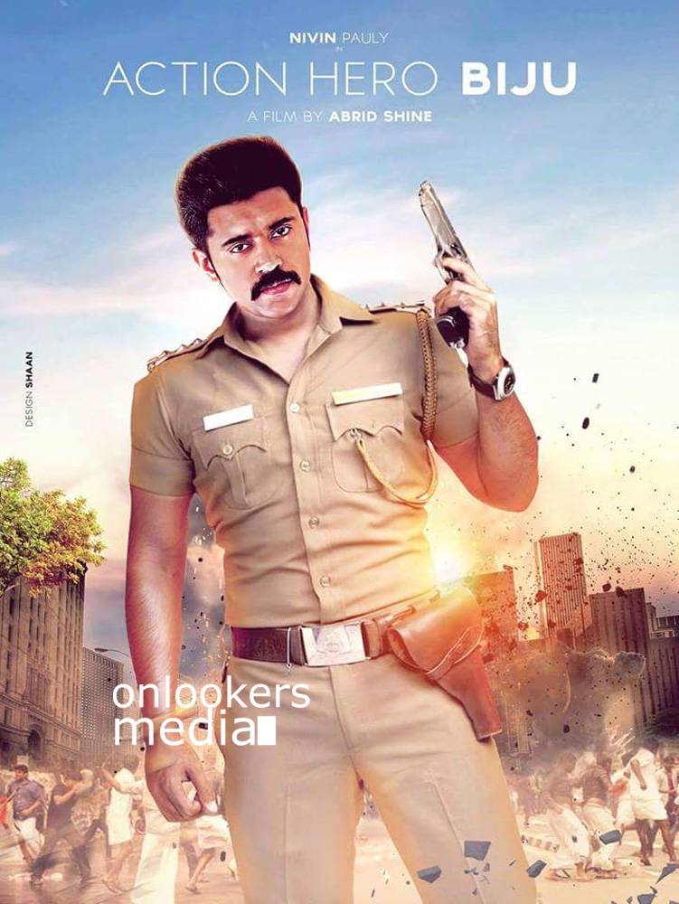 Action Hero Biju Posters-Stills - onlookersmedia