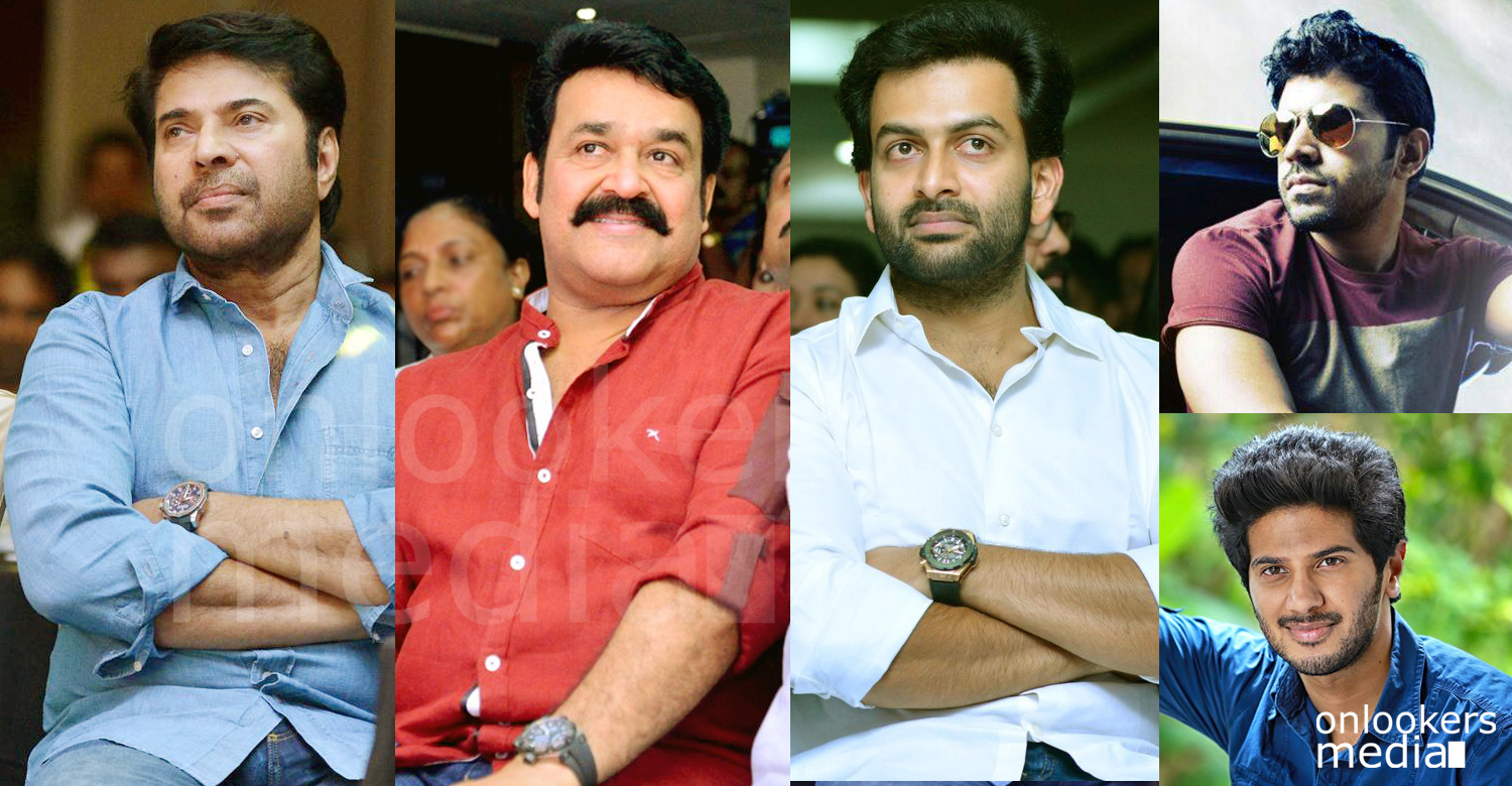 Mammootty Mohanlal, Prithviraj Nivin pauly, Dulquer next movie, malayalam movies of 2016