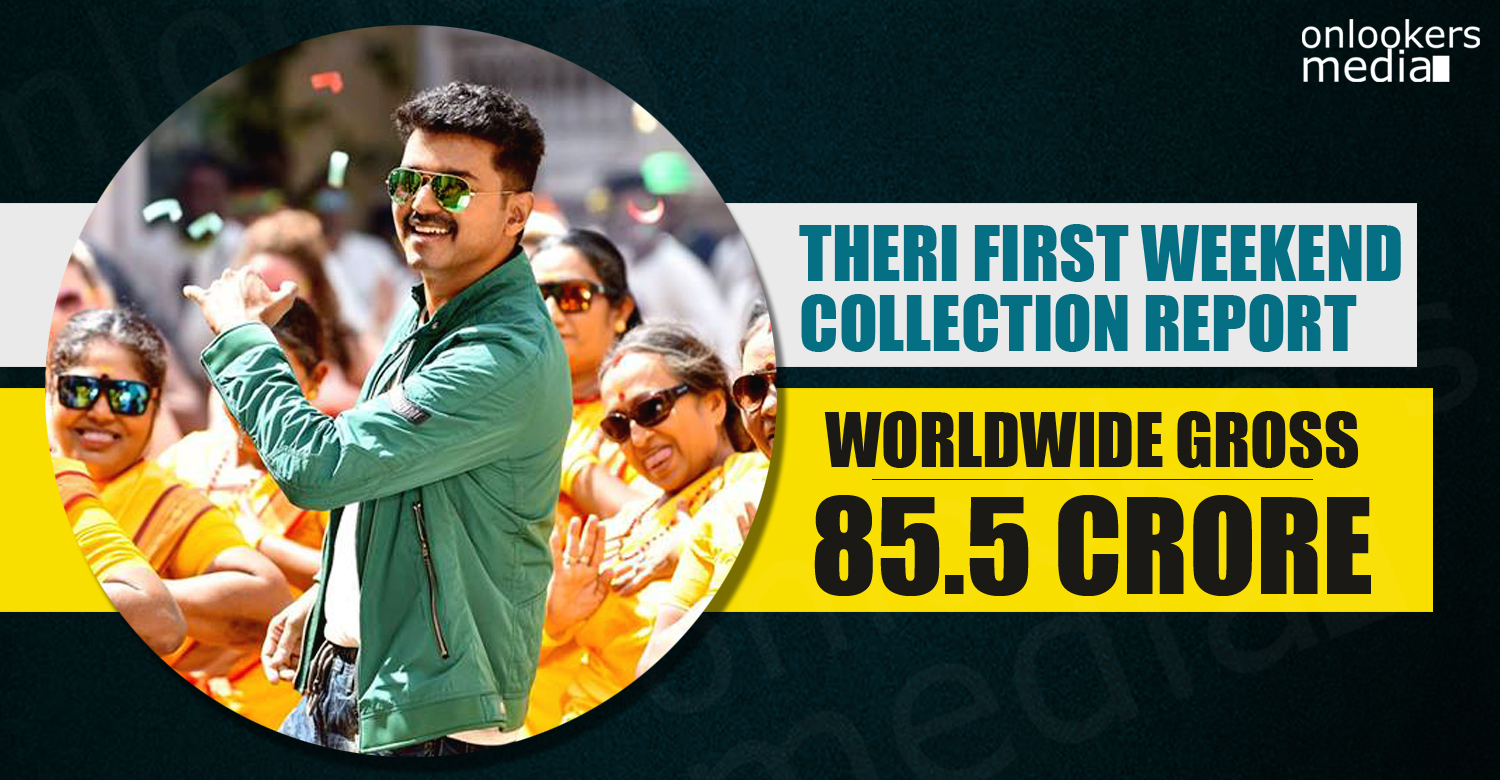 Theri total collection, Theri Collection Report, Theri 100 crore collection, vijay 100 crore club movie,