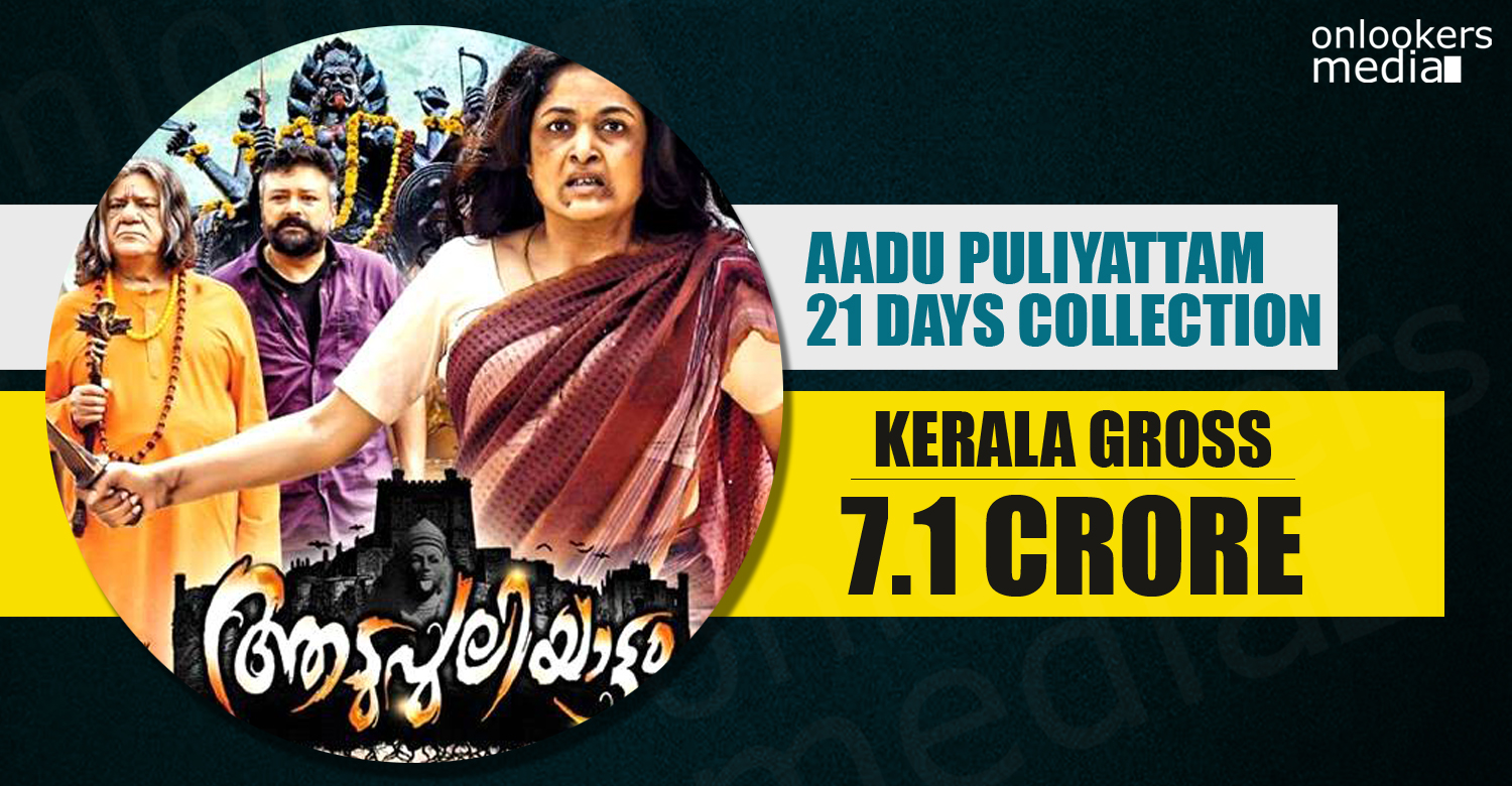 Aadu Puliyattam, Jayaram, Aadu Puliyattam Collection Report, Kerala Box Office, jayaram hit movie, hit malayalam movie 2016