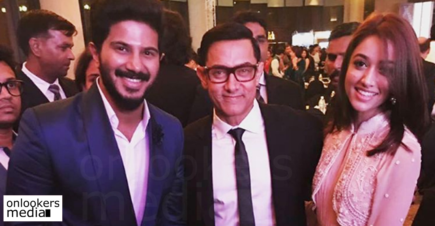 Dulquer wife Amal Sufia, Aamir Khan, GQ India, GQ India awards, dulquer gq india award, dulquer award aamir khan, most stylish actor in india
