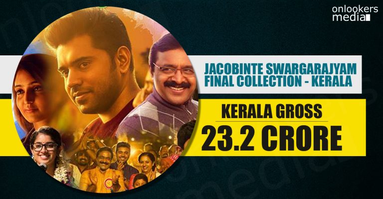 Jacobinte Swargarajyam Final Collection Report – Kerala
