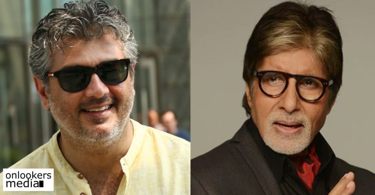 Ajith Kumar to team up with Big B Amitabh Bachchan in his next ?