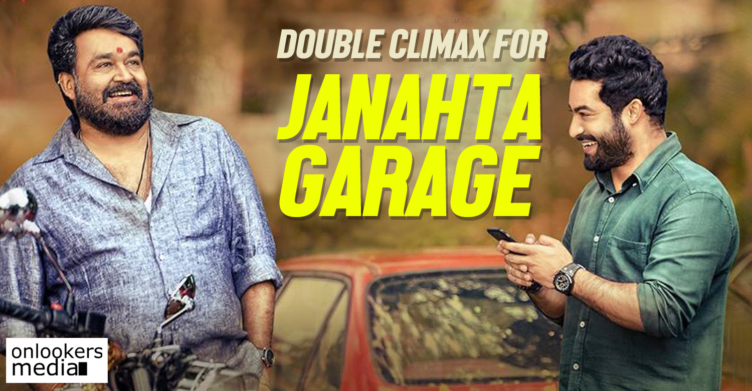 Janatha Garage, Janatha Garage double climax, mohanlal telugu movie, Jr NTR movies, Janatha Garage release date