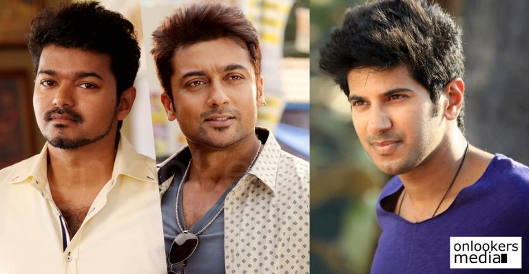 Who is the favorite Tamil actor of Dulquer Salmaan ? Vijay or Suriya ?