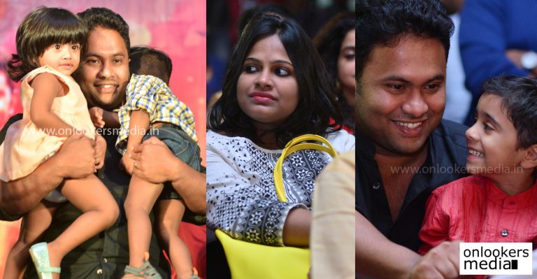 Aju Varghese family at Jacobinte Swargarajyam 100 days celebration
