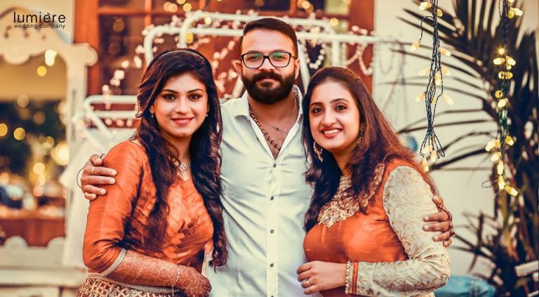 Pretham Actress Sharanya Menon Wedding Stills