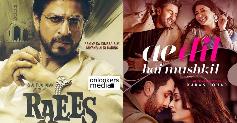 Theatre owners against screening of Ae Dil Hai Mushkil and Raees