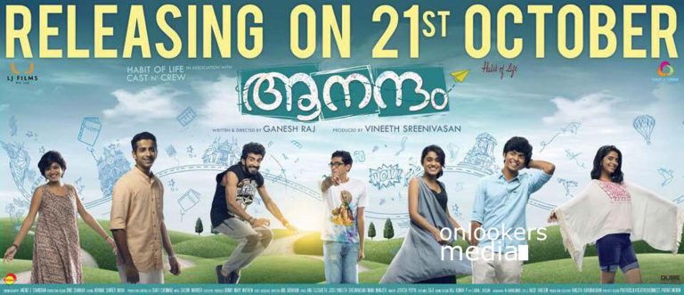 Aanandam Malayalam Movie Poster