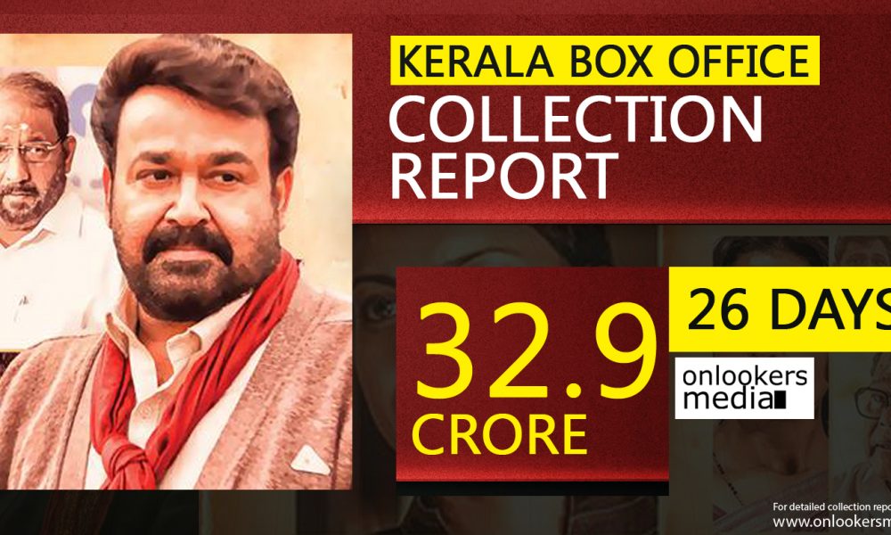 Kerala Box Office Oppam Collection Report 26 Days