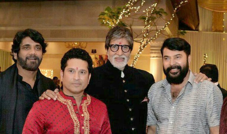 Sachin Tendulkar, Mammootty, Amitabh Bachchan, Jayaram many other stars meet up