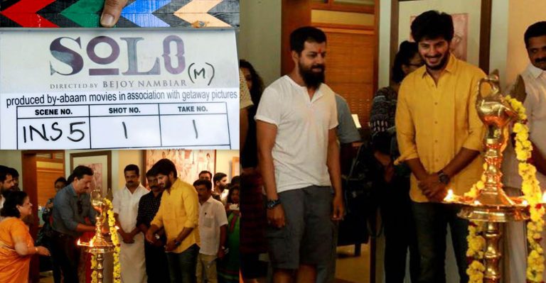 Dulquer-Bejoy Nambiar movie Solo starts rolling