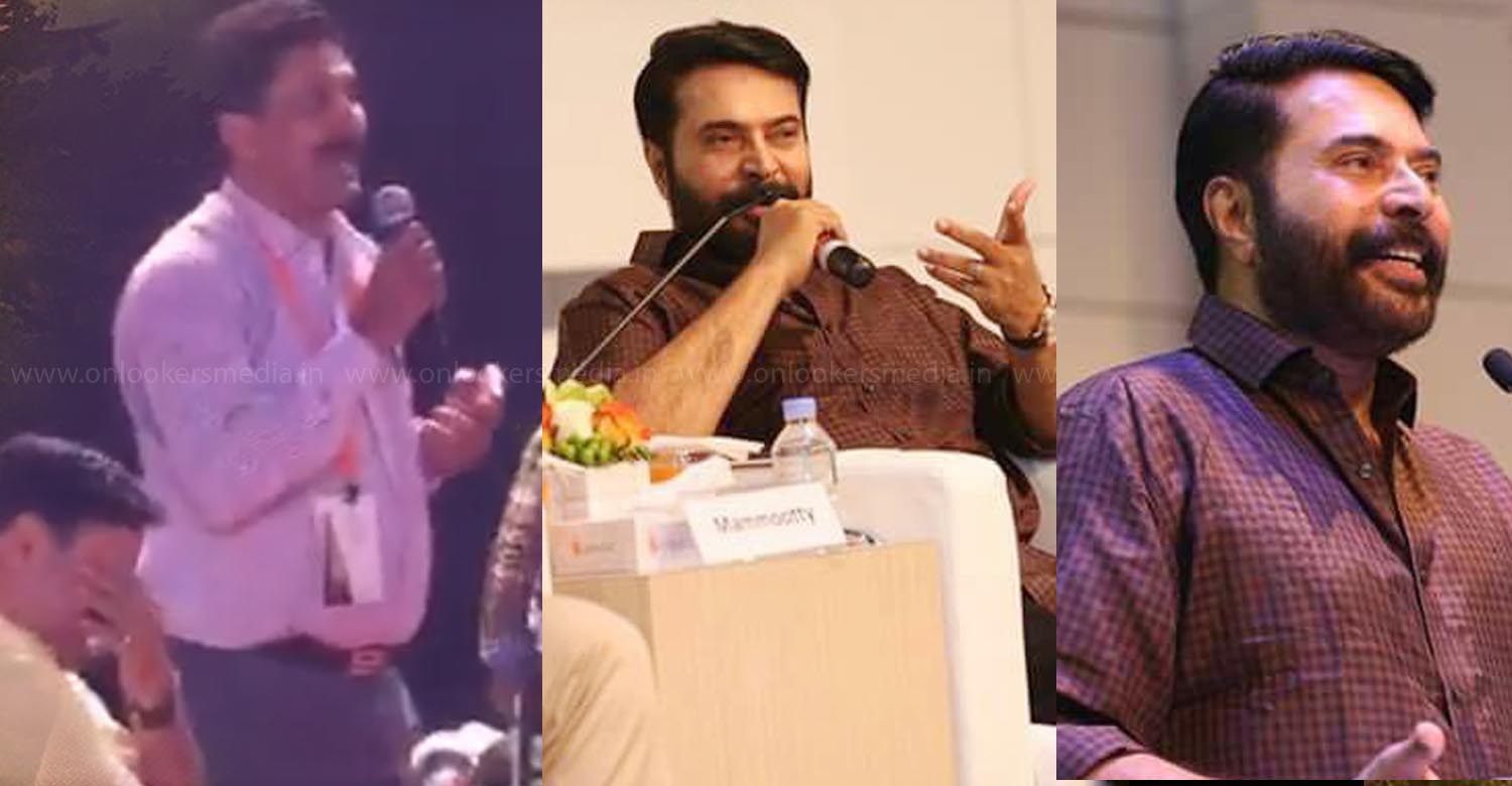 megastar mammootty, mammootty issue with journalist, latest malayalam movie news, mammootty angry with fans