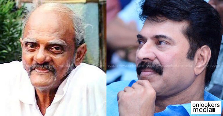 Mammootty lends financial support to actor Munshi Venu