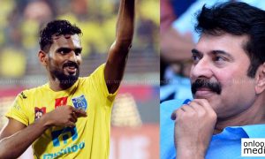 Mammootty, CK Vineeth, Kerala Blasters, megastar next movie, puthan panam location stills, upcoming malayalam movie