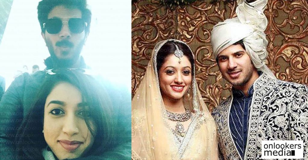 Dulquer Salmaan's Facebook post on his 5th wedding anniversary