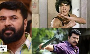 the great father, the great father fight sequence, the great father movie stills, jackie chan, mammootty, mammootty new movie,;