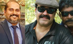 antony perumbavoor, mohanlal, mohanlal antony perumbavoor, producer santosh kotaayi,;