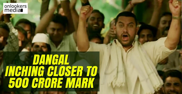 Aamir Khan’s Dangal inching closer to 500 crore mark