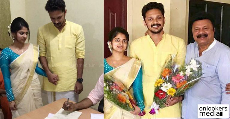 Register marriage for Lalu Alex’s son Ben Lalu Alex