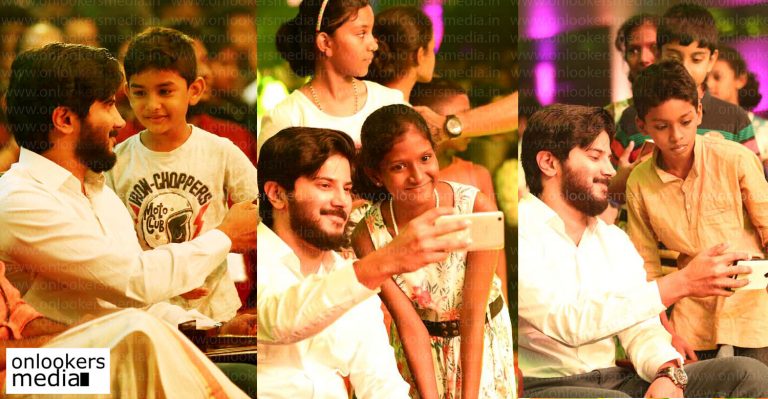 Dulquer Salmaan was the centre of attraction in the MACTA Pranama Sandhya event; long queue for taking selfie with the star