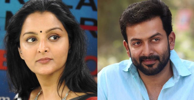 Manju Warrier appreciates Prithviraj