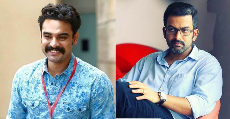 Prithviraj thanks Tovino Thomas