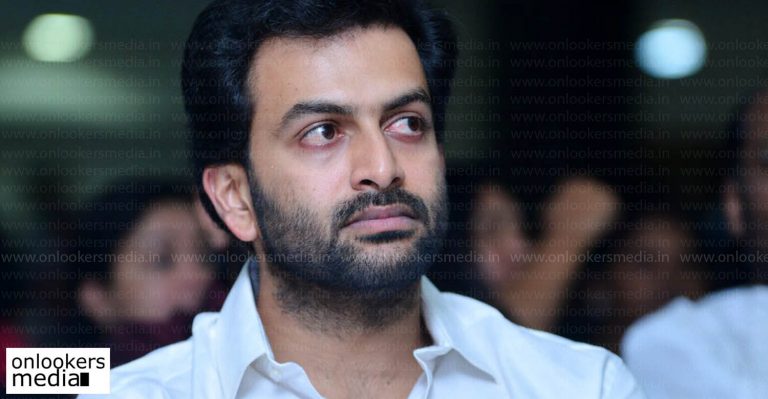 Prithviraj’s disappointed with the failure of James and Alice