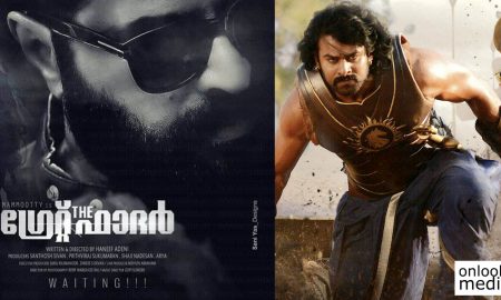The Great Father motion poster, The Great Father baahubali 2 record, The Great Father youtube record, mammootty box office record, motion poster record in south india