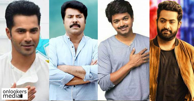 Mammootty, Vijay, Jr NTR, Allu Arjun; Varun Dhawan’s favourite South Indian stars