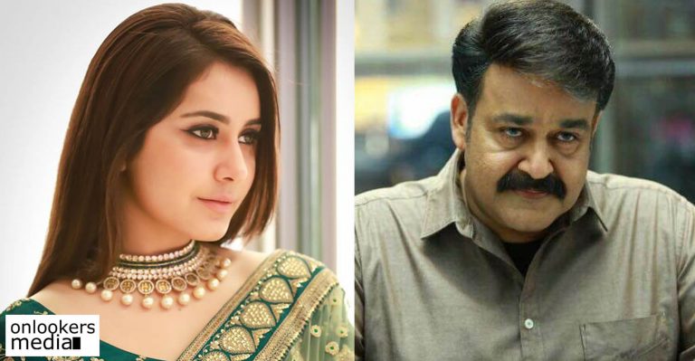 Raashi Khanna plays a baddie in Mohanlal’s Villain