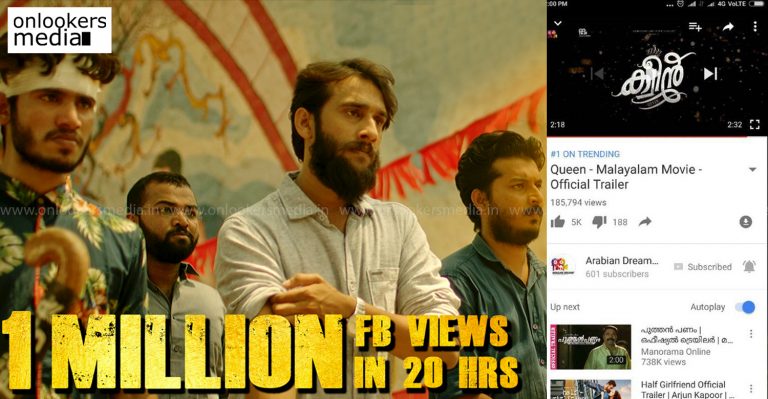 Trending: Queen trailer crosses 1 million views in 20 hours!